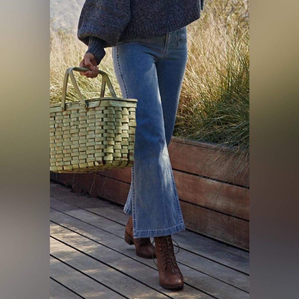 Excellent like new Christy Dawn The Lula Jean | Moon Wash Denim so 26